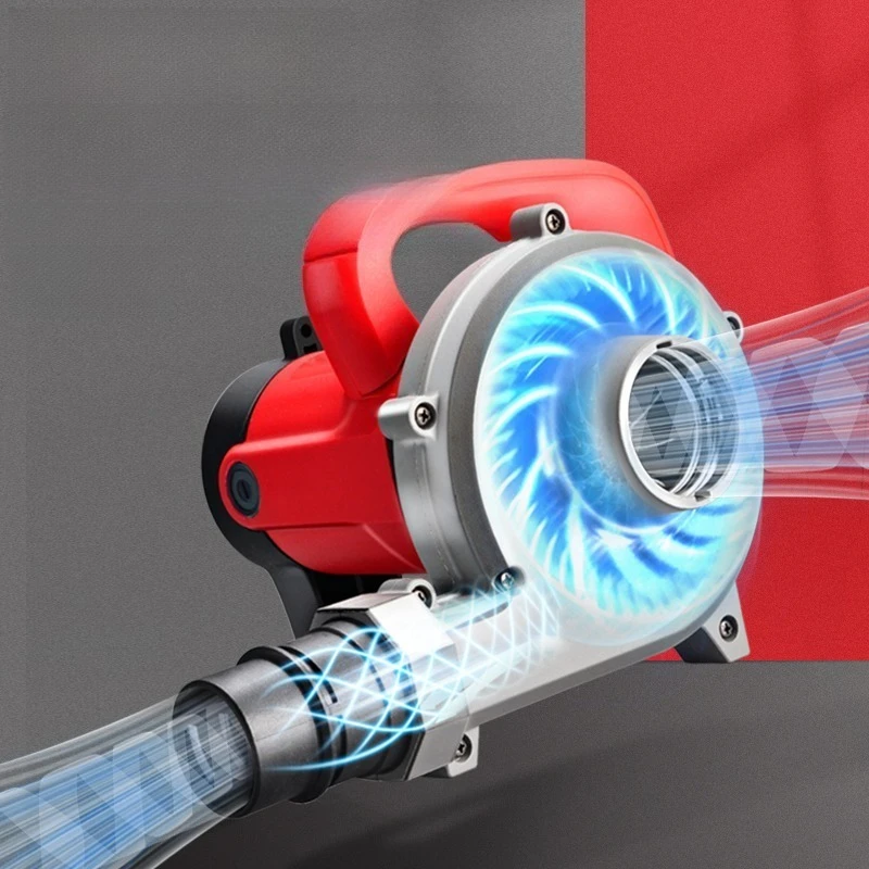 

Industrial high-power vacuum cleaner for woodworking, dual-use for blowing and suction, compatible with wall planing machines