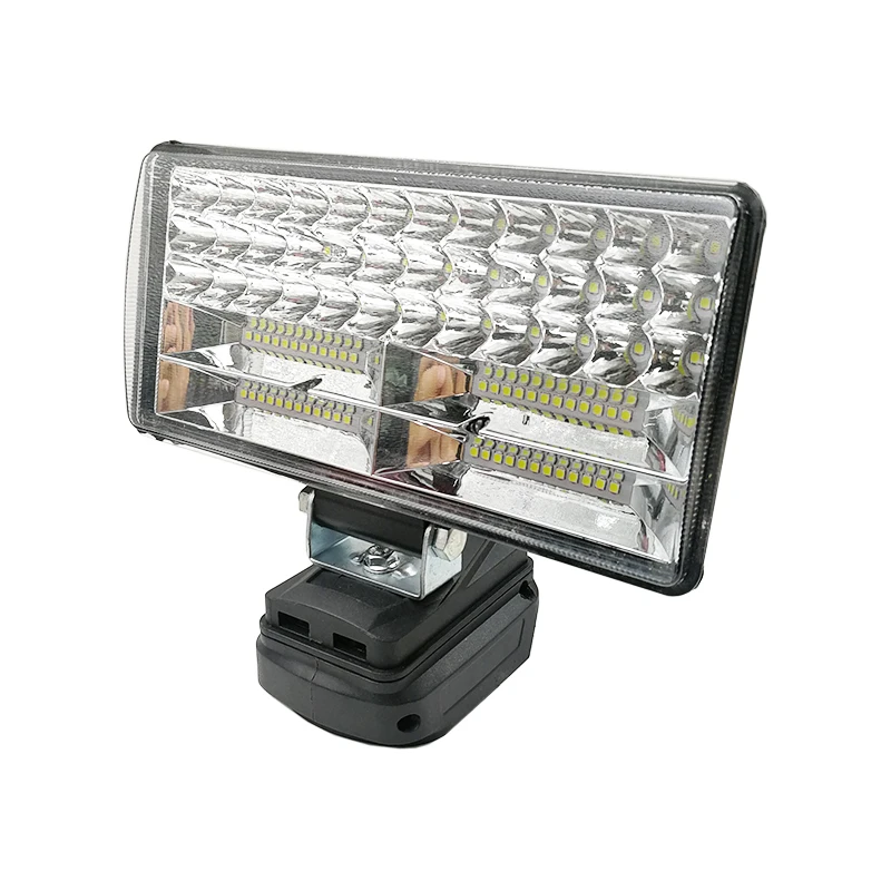 Lampe de travail ADP05 à LED, torche électrique, projecteur pour Makita Lomvum Zhipu Hongsong Jingmi, batterie Li-ion 18V BL1830