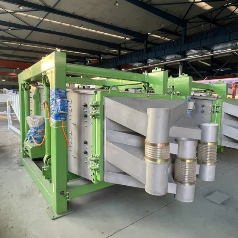 Calcium Carbonate Screening Machine Large Scale Square Swinging Goratory Sifter Vibrating Screen Sieve Price