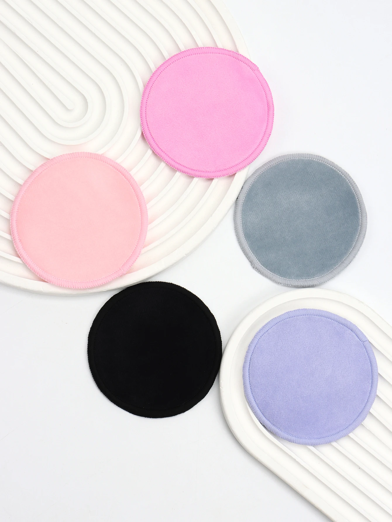 Tampone struccante Crystal Super Soft quadrato + rotondo 20/40/60 pezzi, strumento struccante riutilizzabile, lavaggio viso, struccante, Suita