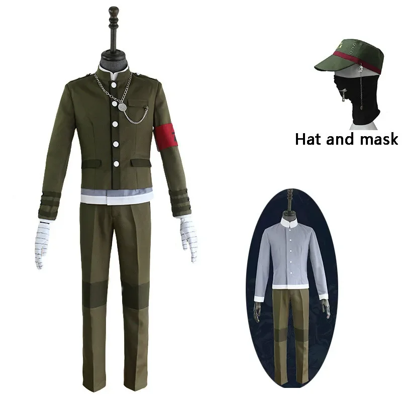 New Japanese Game Danganronpa V3: Killing Harmony Korekiyo Shinguji Cosplay Costume Unisex Halloween Carnival Uniforms