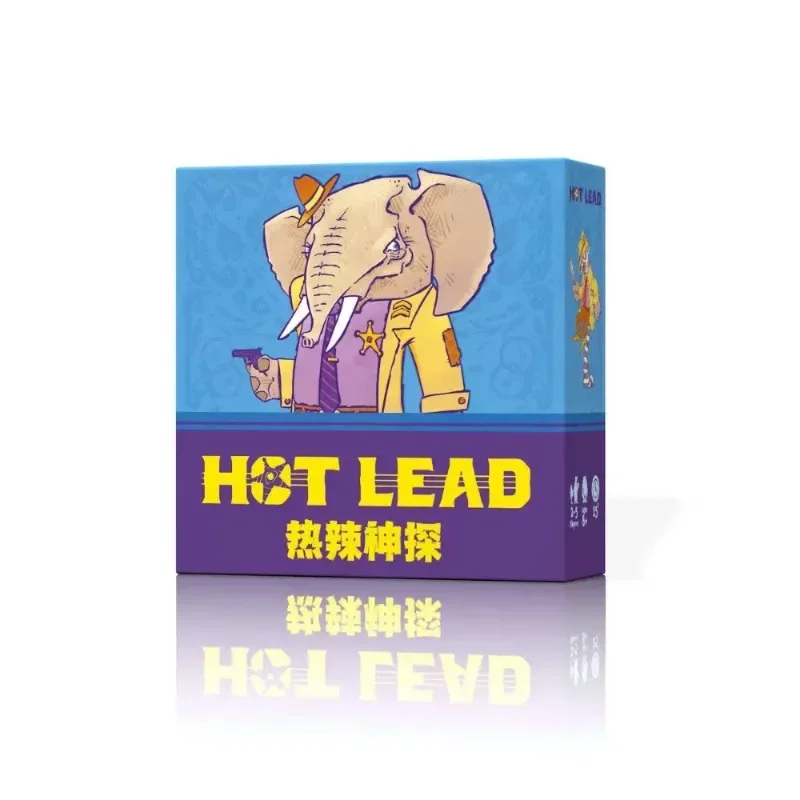 

HOT LEAD Board game cards Chinese and English casual gathering auction luck collection tabletop game