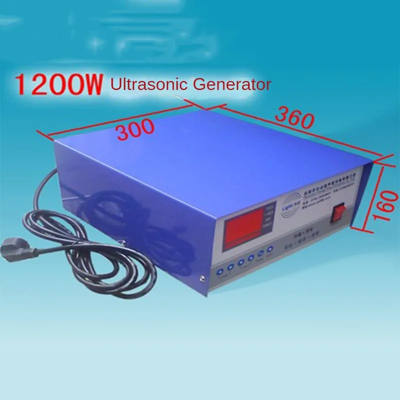 Multifunctional Ultrasonic Generator 1200W/28khz with Power Adjustable,Timer, Protection, Digital Display