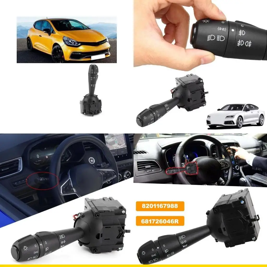 SZCH Automotive Steering Column Stalk Indicators Switches Lever 255401301R 255400337R