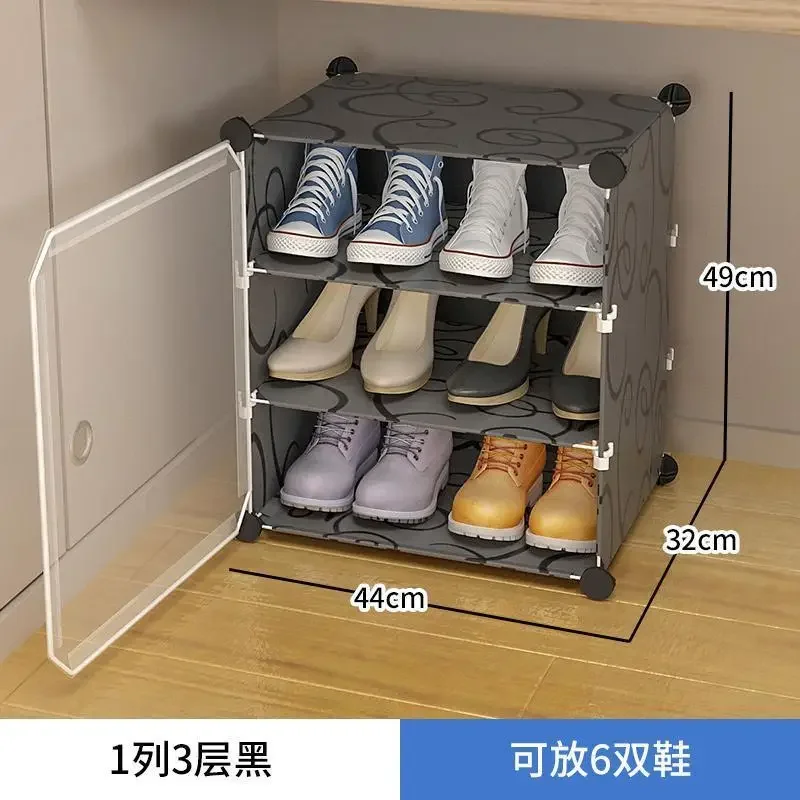 Cabinets for Living Room Modern Plastic Shoe Rack Entrance Hall Furniture Wallet Sunglasses Sneakers Jeans Shoemakers Handbags