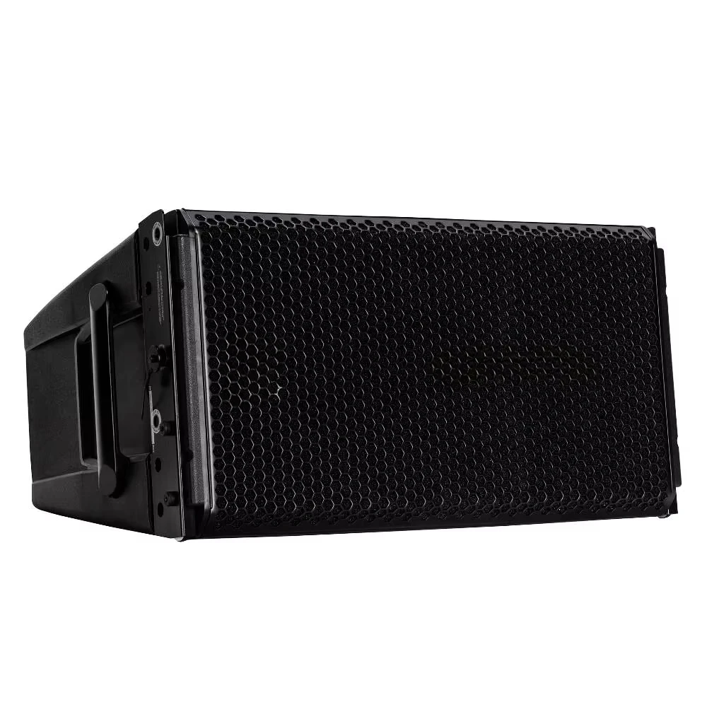 Line array speaker HDL 28 passive/active double 8 inch powered sound system