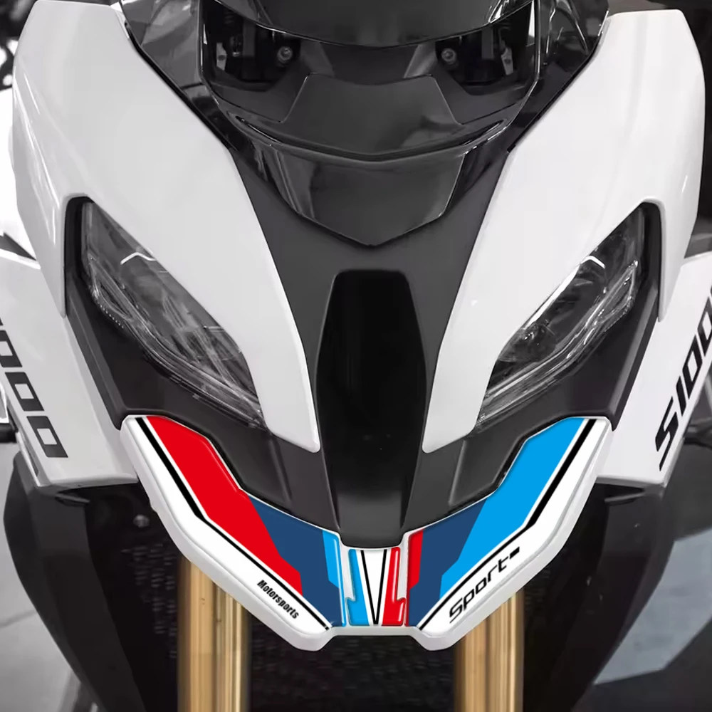 For BMW S1000XR S 1000 XR 2024 2025 Motorcycle 3D Gel Paint Protection Sticker Set Front Wing Spoiler Protection Sticker