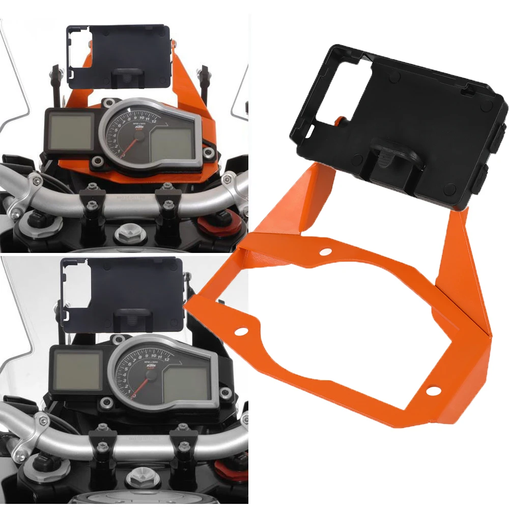 For 1090 1190 Adventure 1090 1190 Adventure R Motorcycle Bracket Mount Smartphone GPS Holder Navigation bracket phone clip
