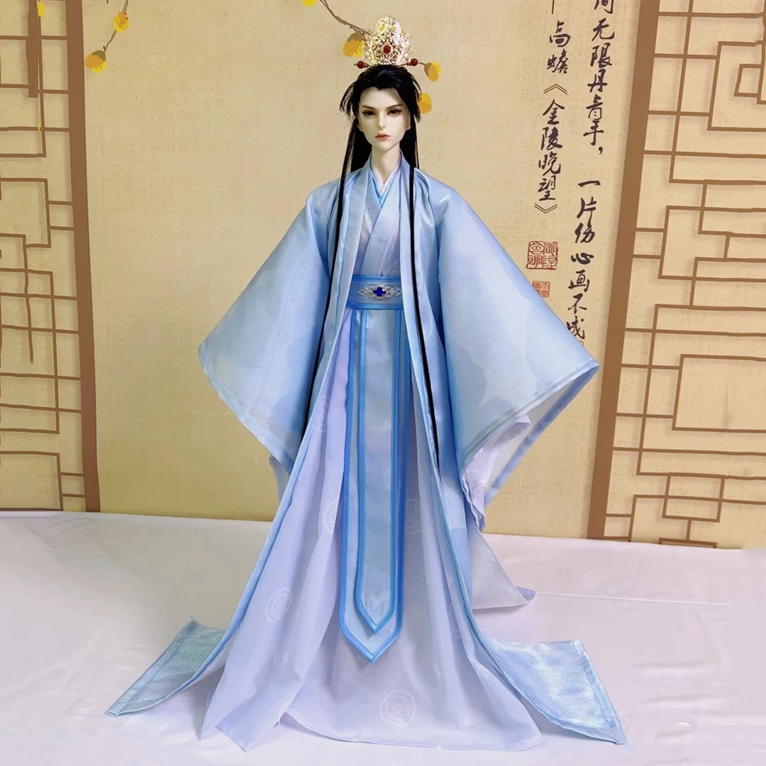 

OB27 1/6 Figure 1/4 1/3 Scale BJD Clothes Ancient Costume Hanfu Robe Samurai Outfit For BJD/SD ID75 Uncle Doll Accessories A1969