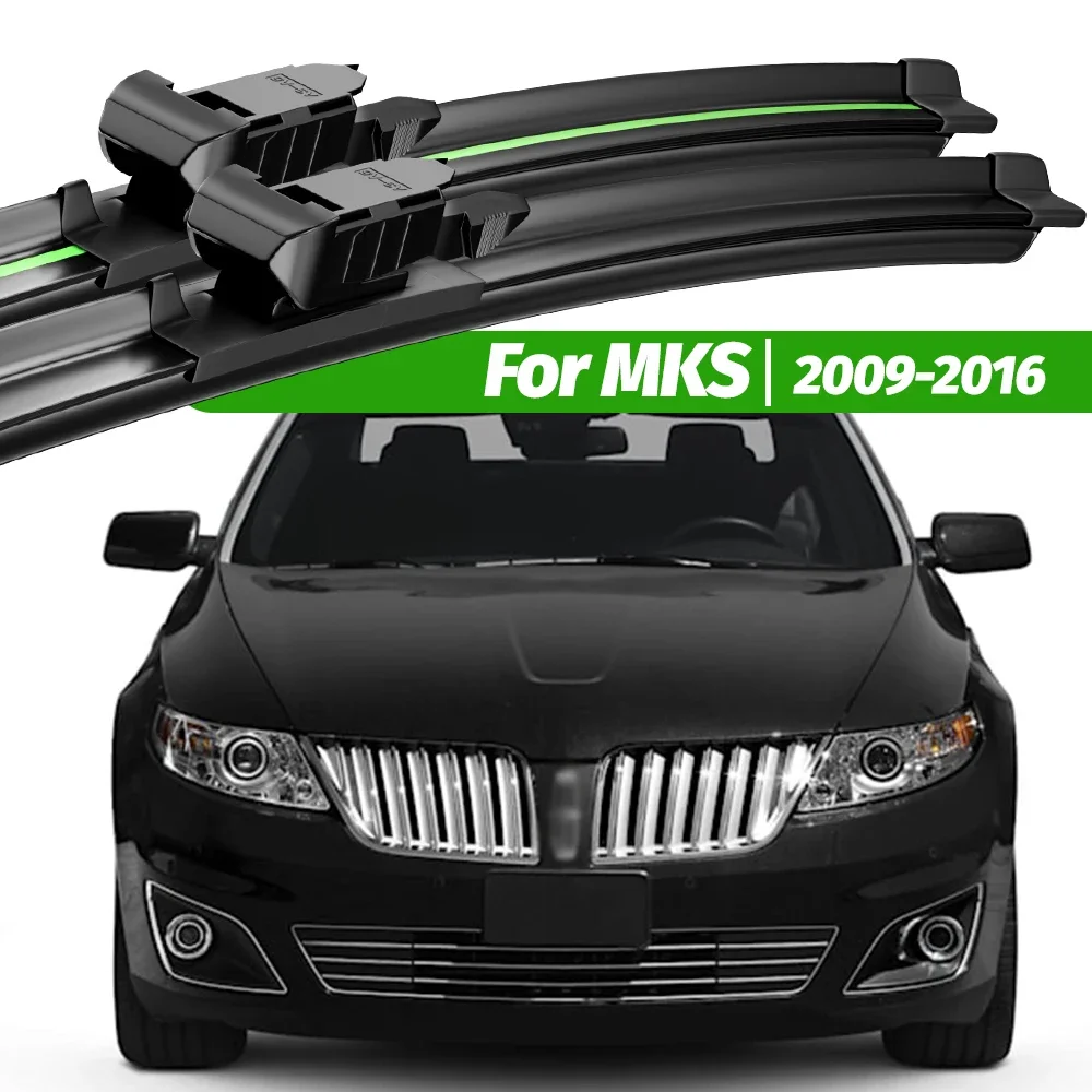 

For Lincoln MKS 2009-2016 2pcs Front Windshield Wiper Blades 2010 2011 2012 2013 2014 2015 Windscreen Window Accessories