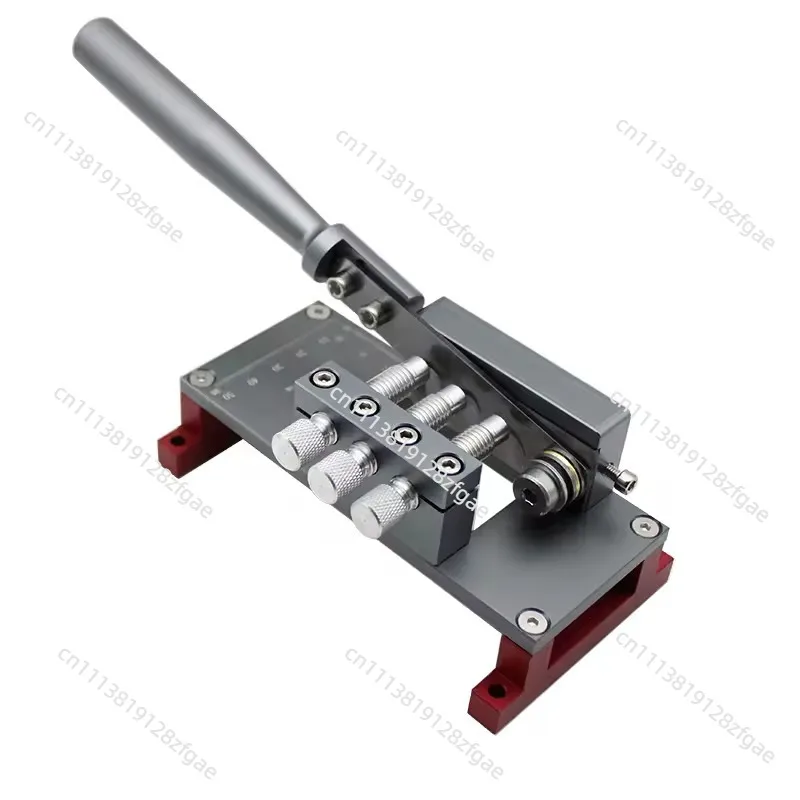 Lead Wire Manual Cutting Machine High Precise Positioning Plumbum Wire Scissors 4/5/8MM 3-Holes Heat Shrinkable Tube Cutter
