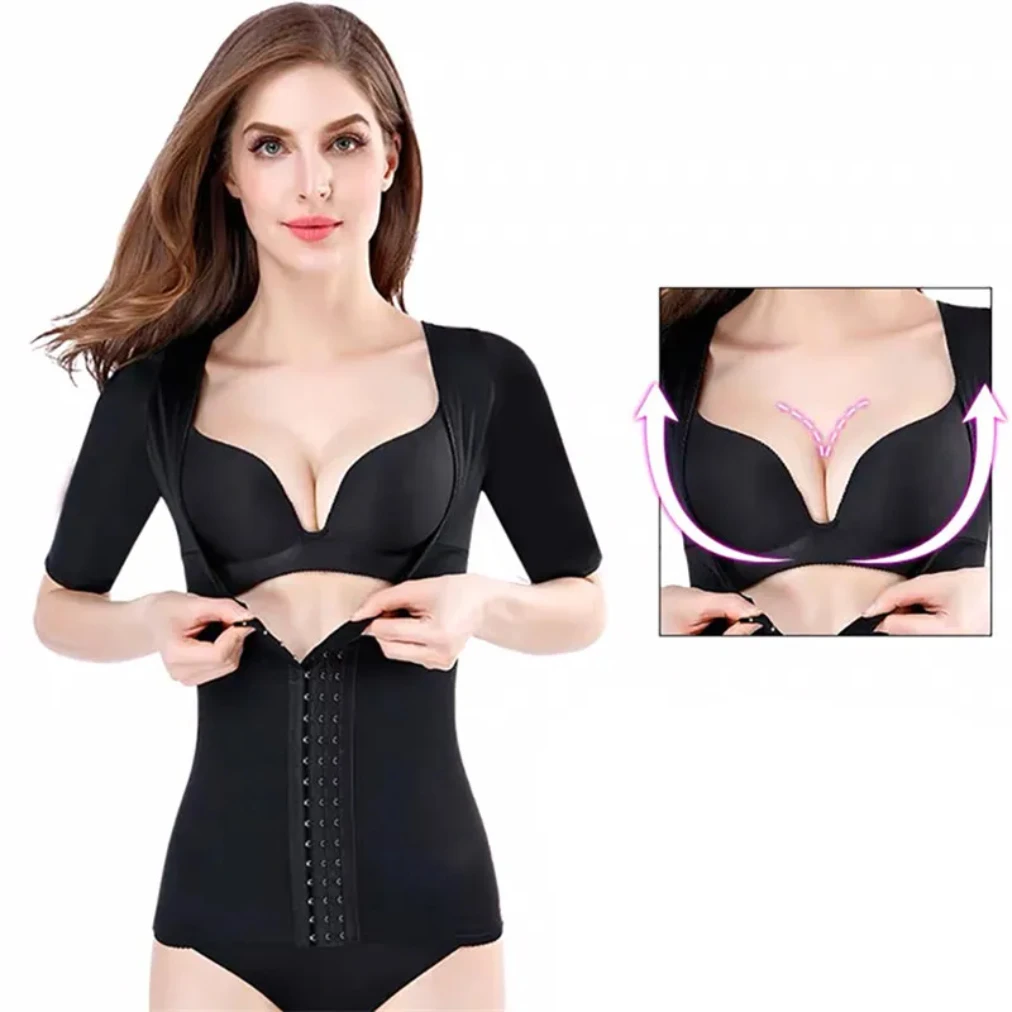 새로운 원활한 짧은 소매 Shapewear 허리 복부 컨트롤 코르셋 탑 바디 셰이퍼 언더 셔츠 여성용 셰이퍼 탑 블라우스