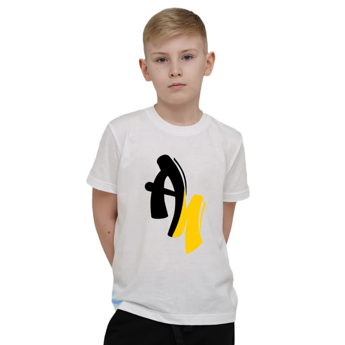 T-Shirt Vlad A4 Vlada A4 White Child Tee Summer New Fashion Kids Tee 100% Cotton