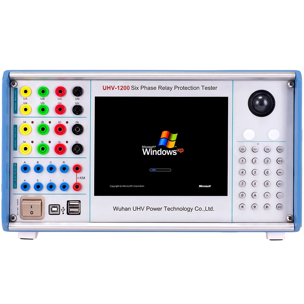 UHV-1200 Six-Phase Electrical Protection Relay Tester Cheap Price High Accuracy Protective Relay Tester