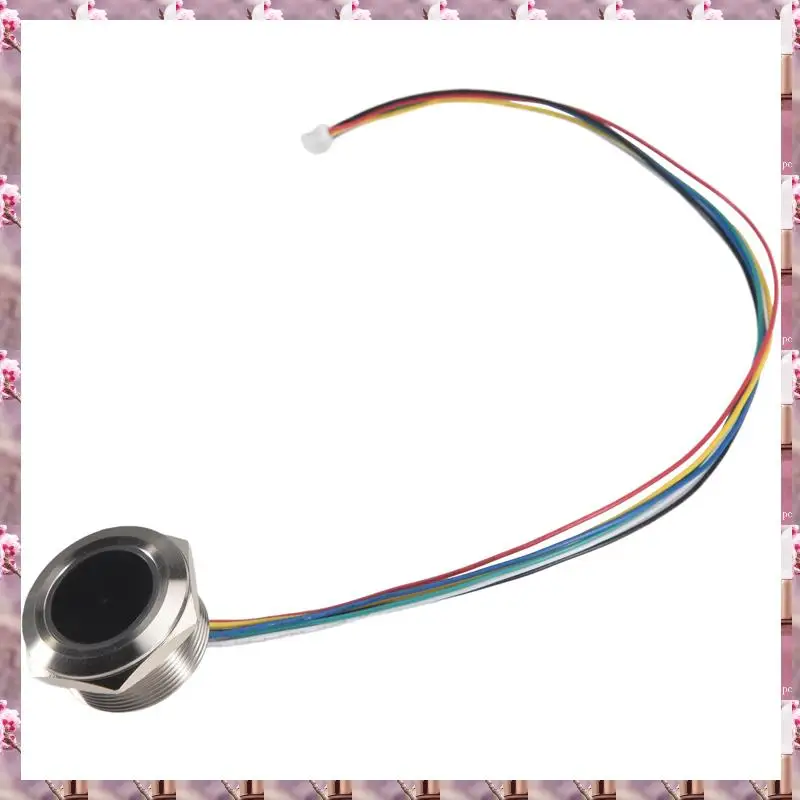 2025 GM861 métal LED anneau de contrôle voyant UART Interface 1D/2D Code à barres QR Code lecteur de code à barres Module, GM861 métal LED Co