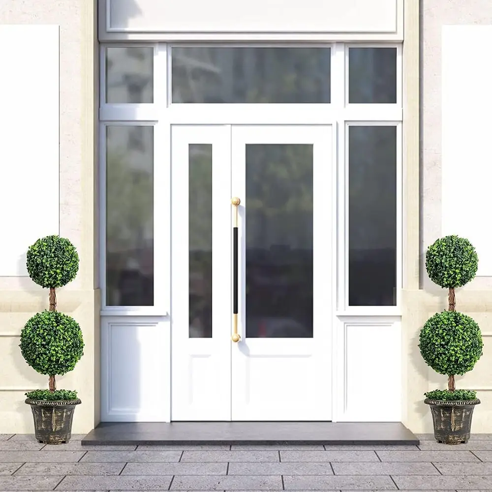 Artificial Boxwood Topiary Pair 2