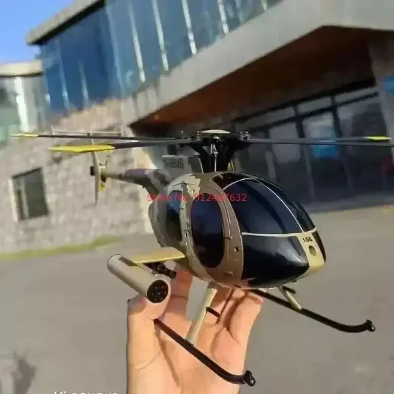 Zdalnie sterowany helikopter Rc Era 1:28 Md500 podwójny bezszczotkowy C189 Tusk symulacja samolotu Model zewnętrzny zabawki urodzinowe dla dzieci