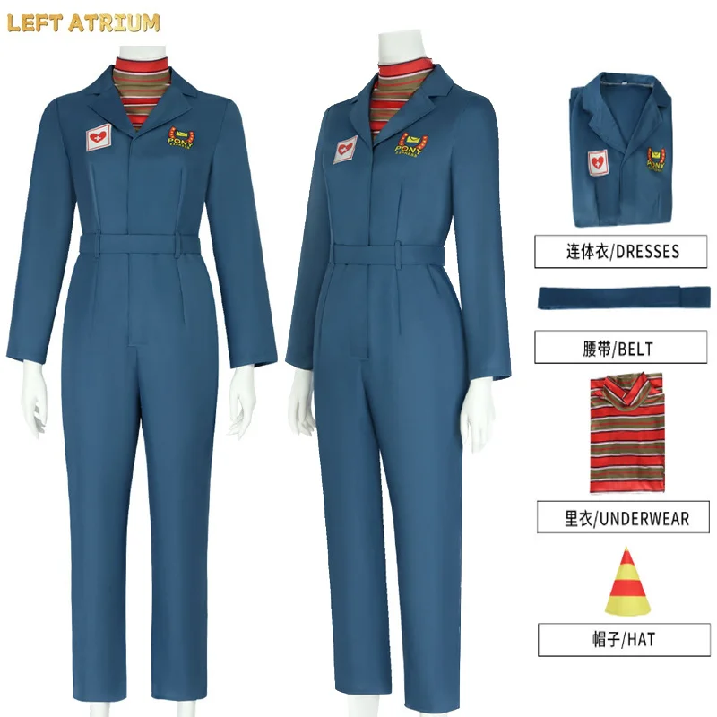 

Game Anime Anya Cosplay Costume for Women Mouthwashing Cosplay Uniform Jumpsuits Halloween Carnival Party Roleplay Costume