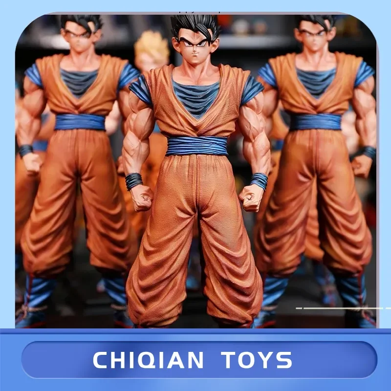 لعبة دراغون بول سوبر سايان 2 جوهان عمل الشكل 30 سنتيمتر الدائمة تشكل أنيمي تمثال لسطح المكتب الديكور تحصيل هدية