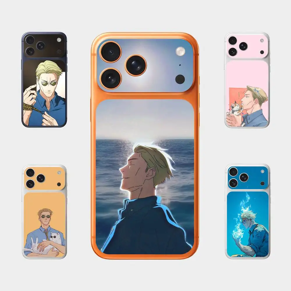

Cartoon Character Kento Nanami For Apple iPhone 17 Pro Max Full Back Cover Decal Wrap Skin Rear Protective Sticker Film