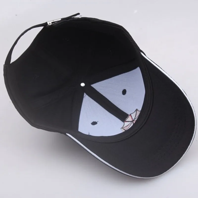 Outdoor Sunscreen Movie Hats Residents Evils Protective Umbrella Baseball Cap Umbrella Corporation Symbol Unisex Adjustable Hat