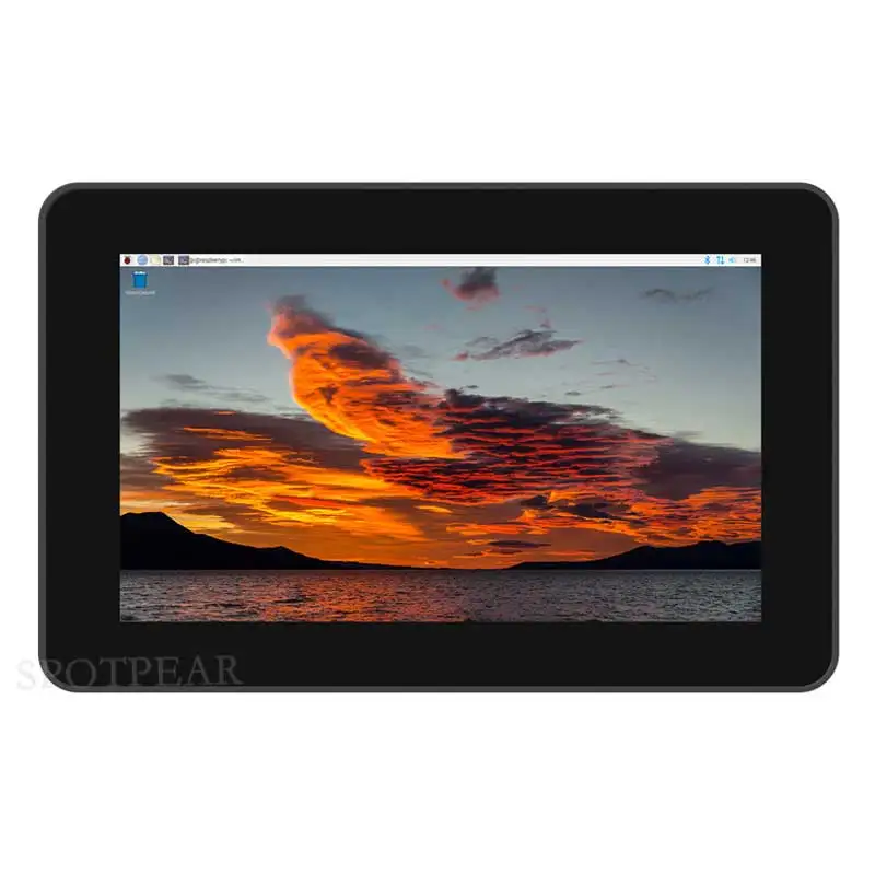 Raspberry Pi 7 polegadas HMI industrial DSI Display LCD 7 polegadas TouchScreen Computador 720 × 1280