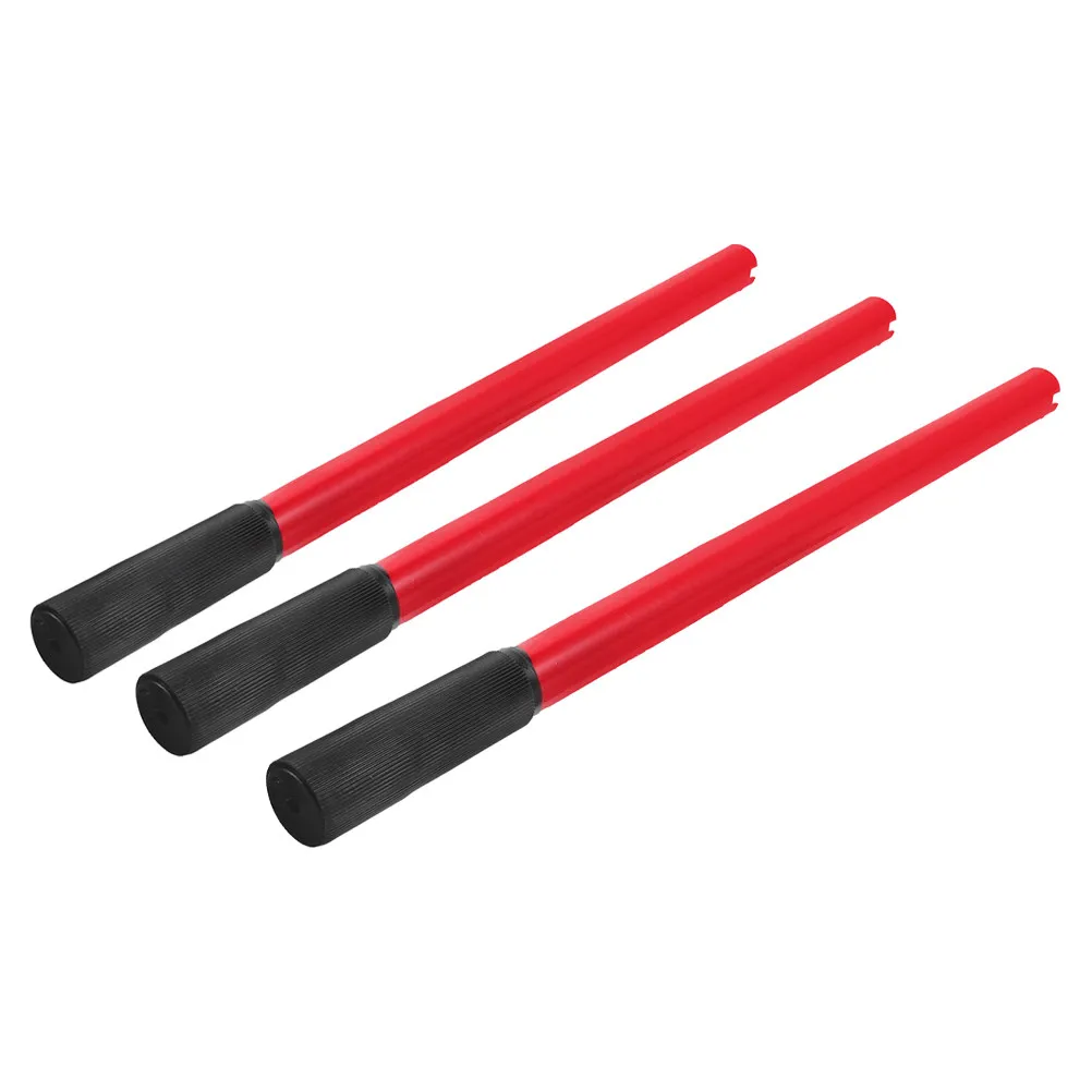 3Pcs Vertical Hydraulic Jack Extension Rod Adjustable Single Section Lever for 3 Ton Floor Jack Replacement Handle Grip