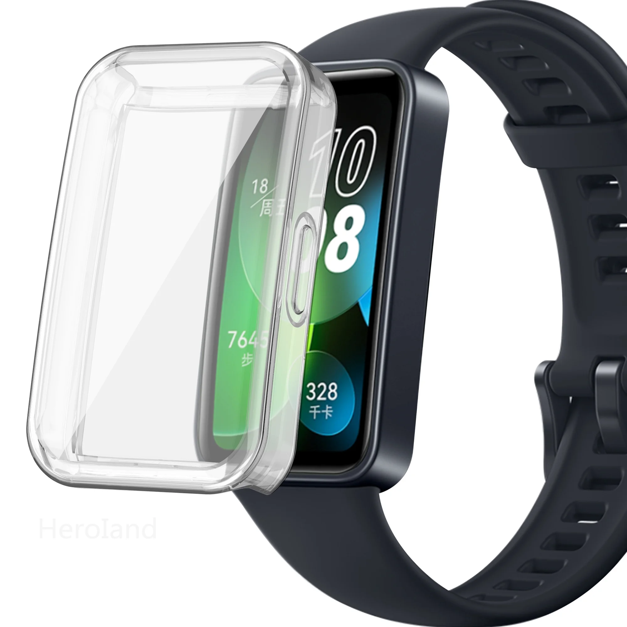 Custodia protettiva completa per Huawei Band 9 8 Smart Screen Protector per Huawei Band 7 /Honor Band6 accessori custodia per telaio TPU