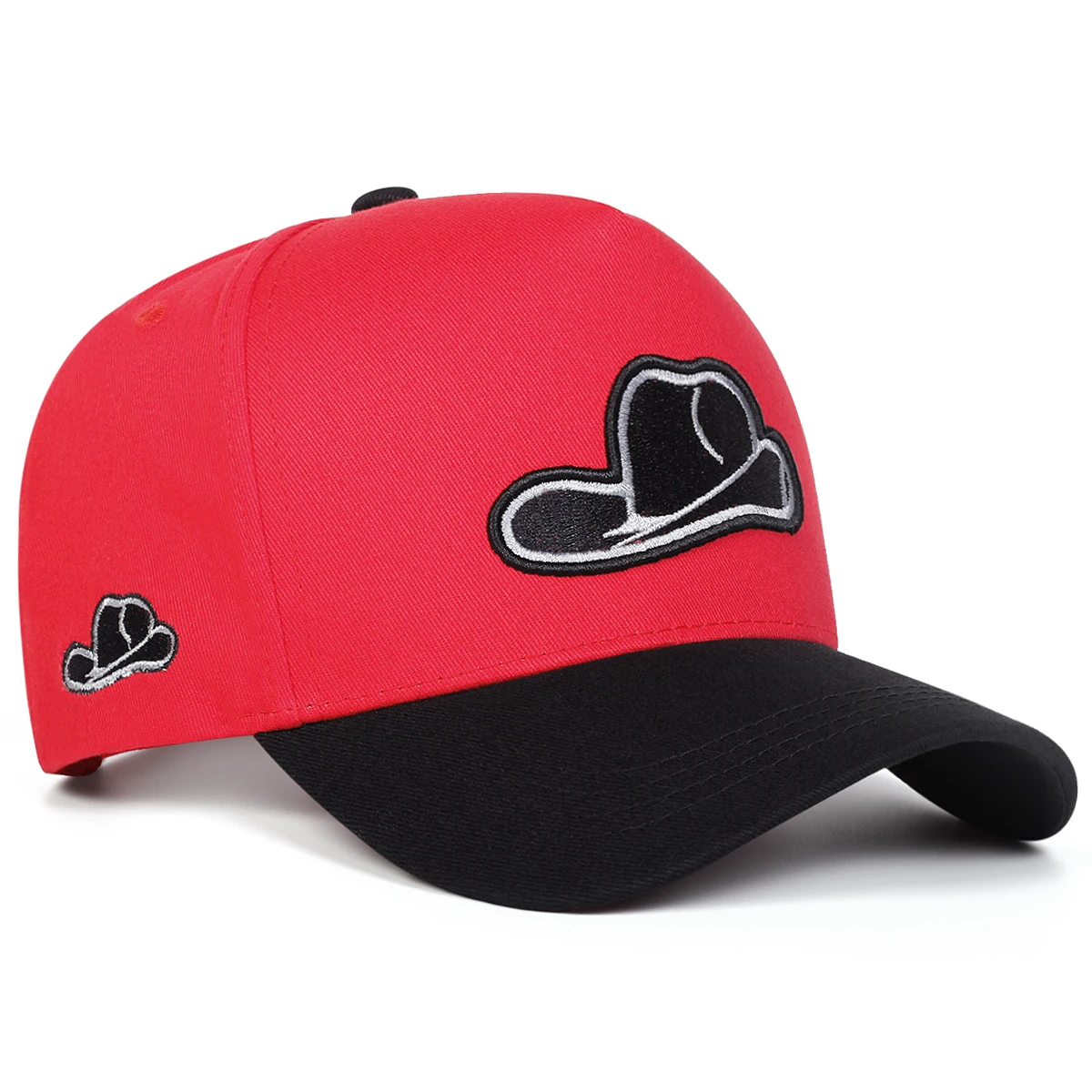 Unisex-Mütze, bestickte Baseballkappen, Frühling und Herbst, für den Außenbereich, verstellbare Freizeithüte, Sonnenschutzhut, Sportkappe – Detail 5