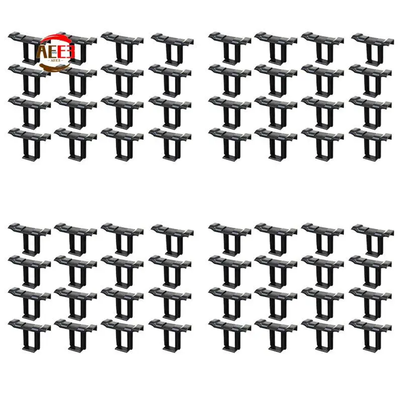 AEE3-64Pc 35Mm Solar Panel Water Drainage Clips,PV Modules Clips For Water Drain Photovoltaic Panel Water Drain Clips