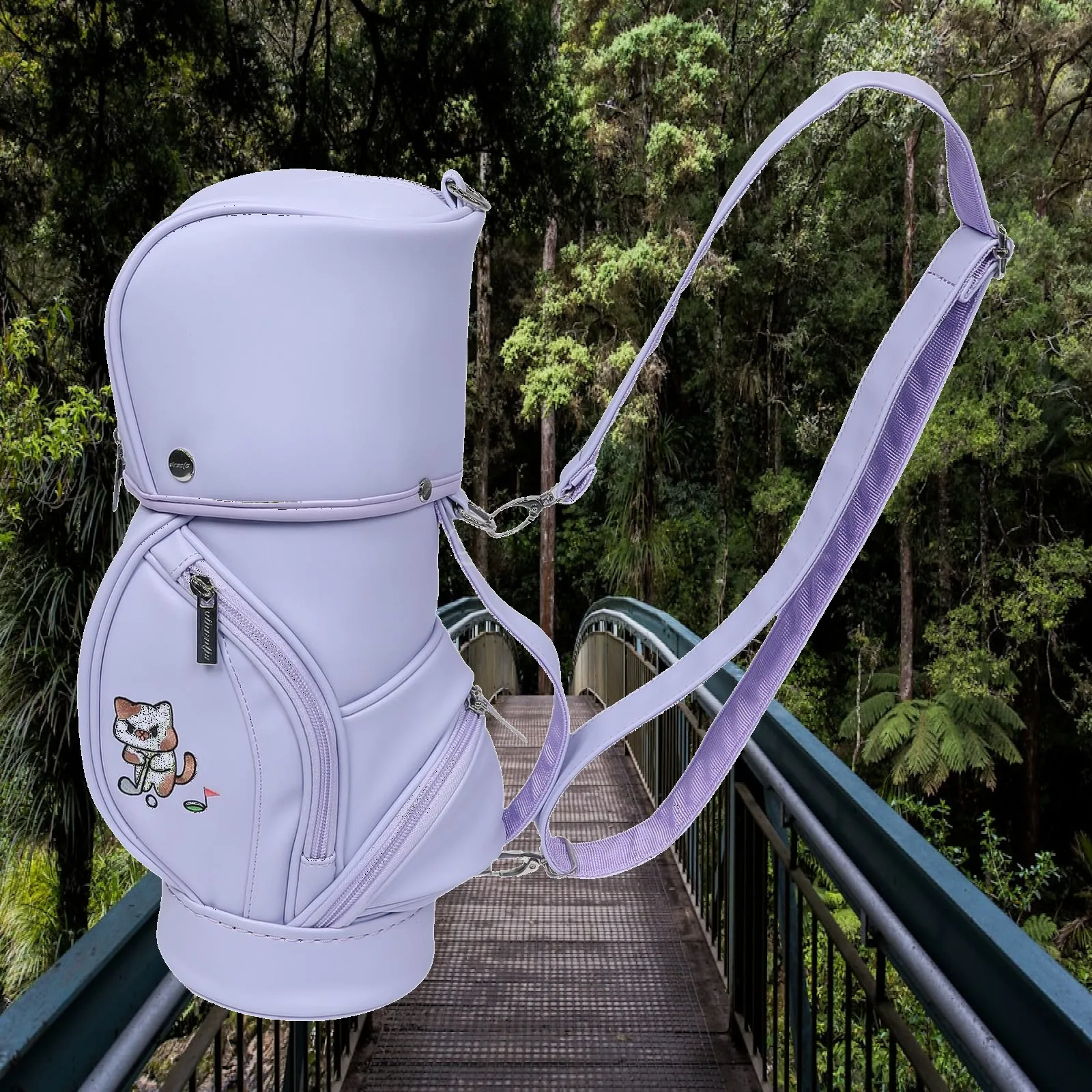 Golf Ball Bag Storage Bag Multifunctional with Detachable Strap Golf Ball