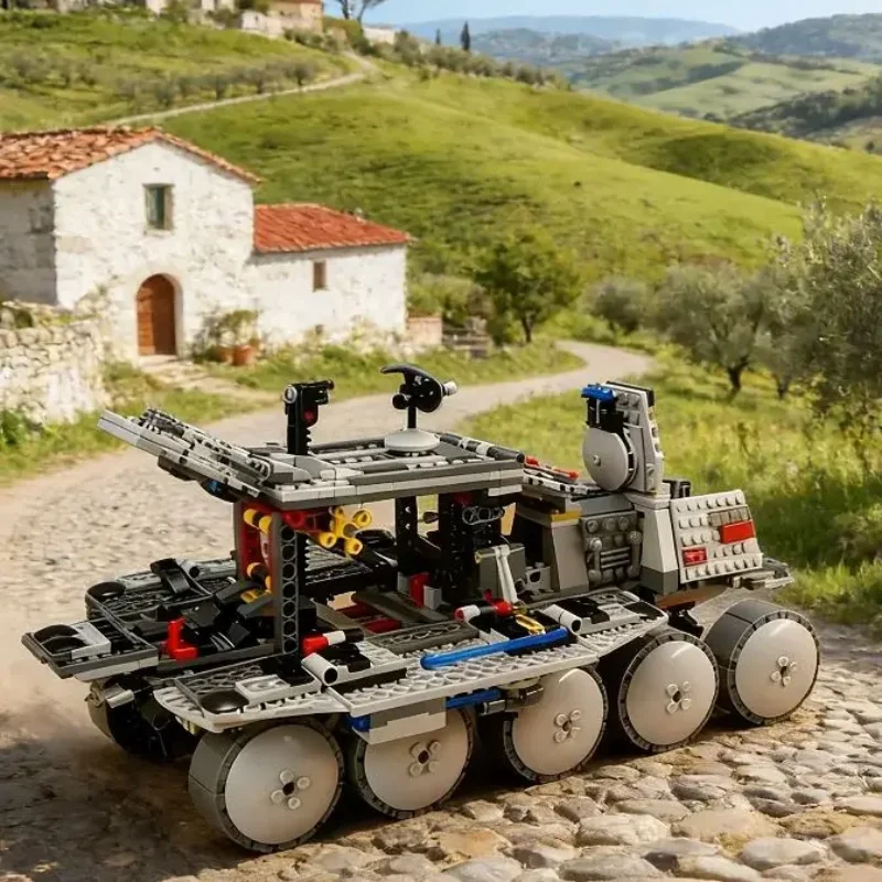 

Наборы строительных блоков «Боевой танк» 75151, совместимые с деталями Lego, подходят для рождественских подарков, 903 детали.