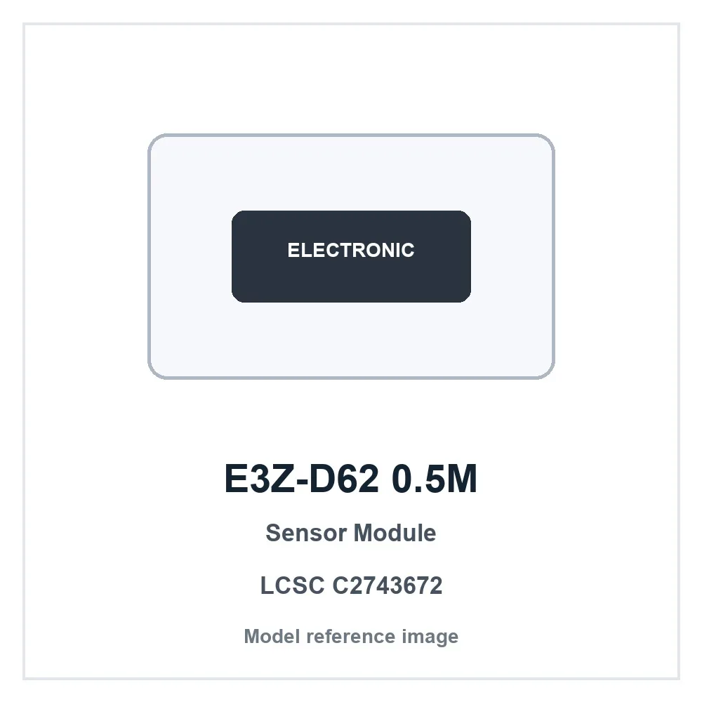 1pcs E3Z-D62 0.5M Sensor Module