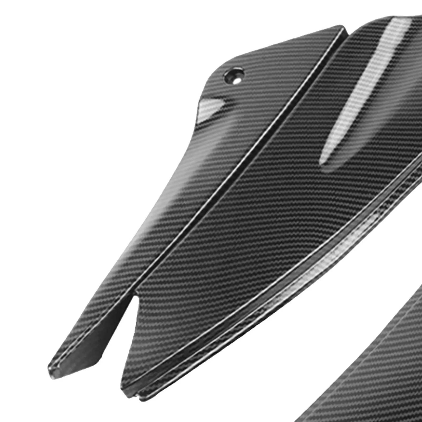 2Pcs Tank Side Fairing Panel Gas Tank Cover Trims Replacement Left Right Motorbike Fairing Cowl for Kawasaki ZX6R Durabl