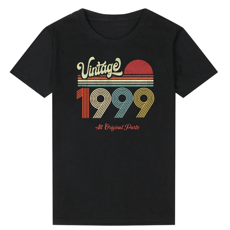 Vintage 1990 - 1999 T-Shirt Women 34-31 Years Old 31st 34th Birthday Gift Idea Girls Mom Wife Daughter Top 1998 Tshirt Tee Shirt