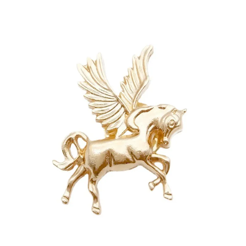 Fashionable and exquisite cartoon animal brooch, cute pony brooch, charming women\'s jewelry small gift