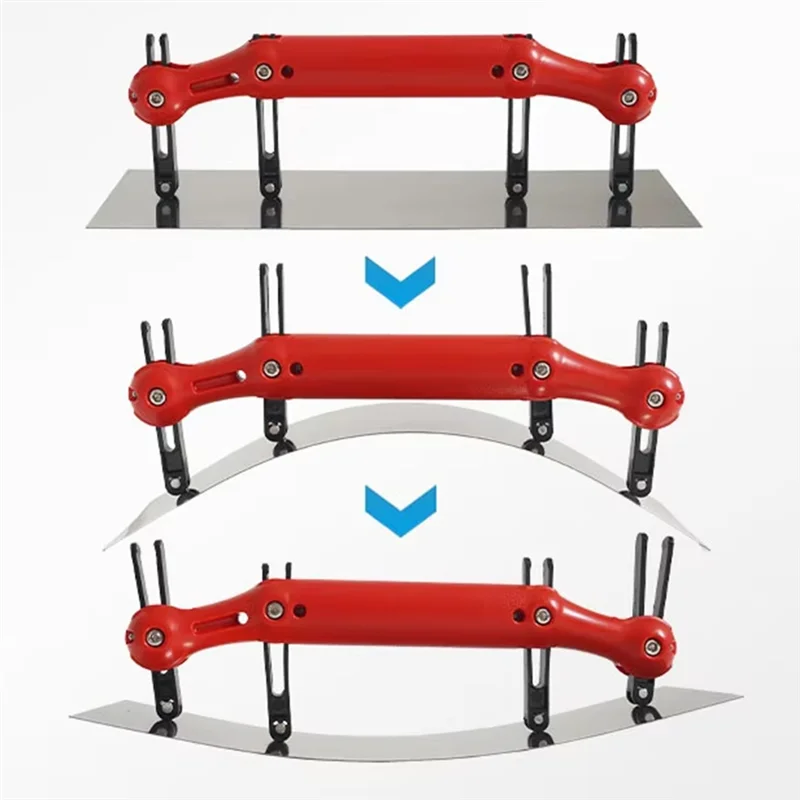 B-Est دريوال قابل للتعديل قوس مكشطة كشط المعجون مجرفة التشطيب سكين متعدد الوظائف الطلاء مجرفة البناء سكين #2