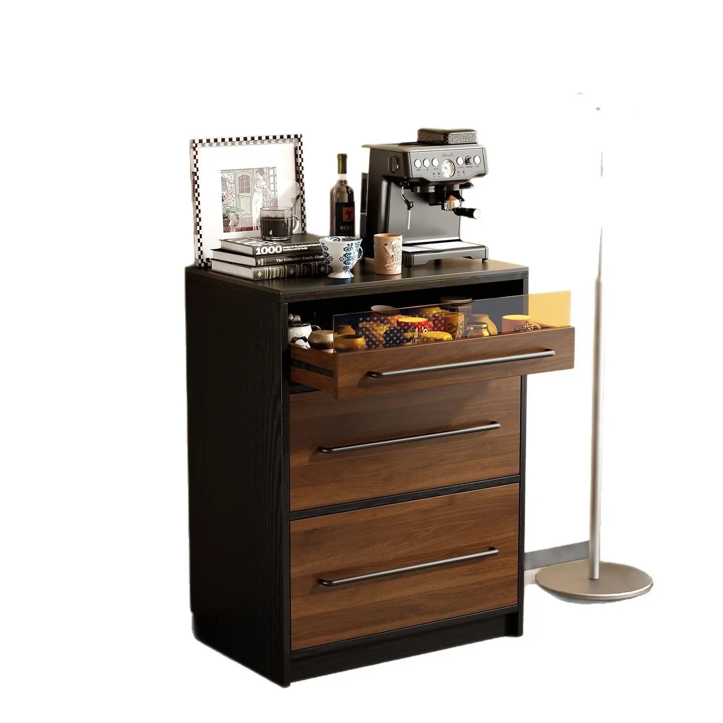 Antique all-solid wood dining side , water cabinet, coffee t, living room bucket , cabinet against the wall,