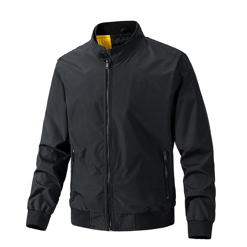 2025 New Model Outdoor Jacket Men's Coat Spring-Autumn Simple Flight Jacket Casual Fashion Men's Clothing