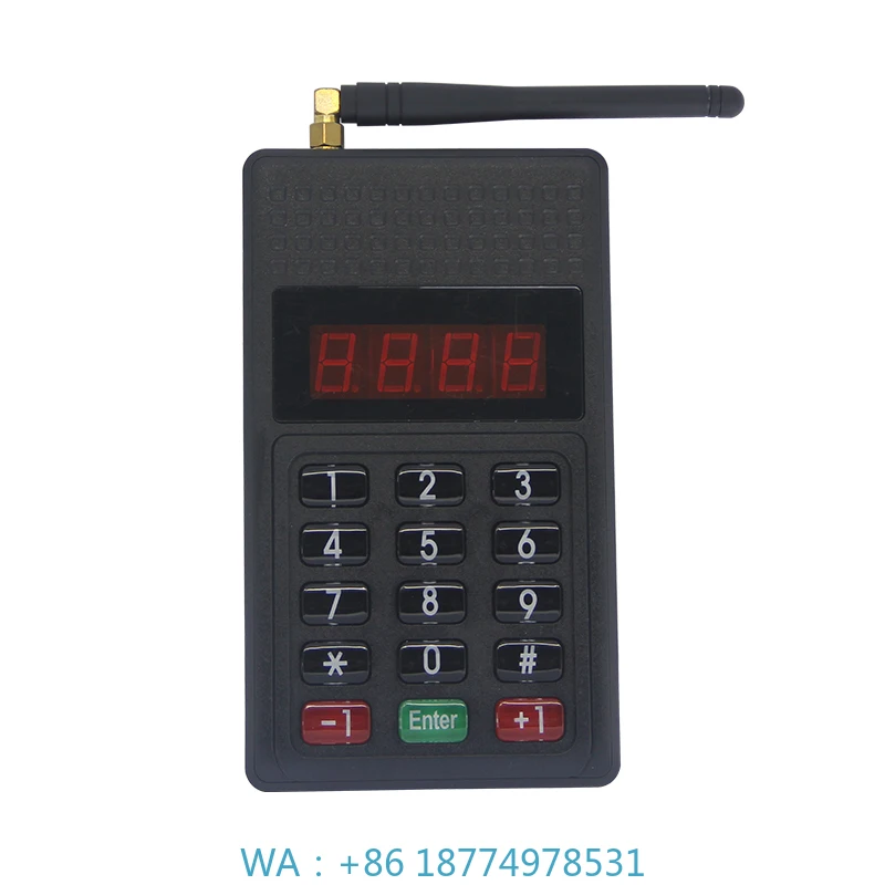 Service Waiter Buzzer Coaster Pager System Fast Food Restaurant Cafe Wireless Queue Calling Customer