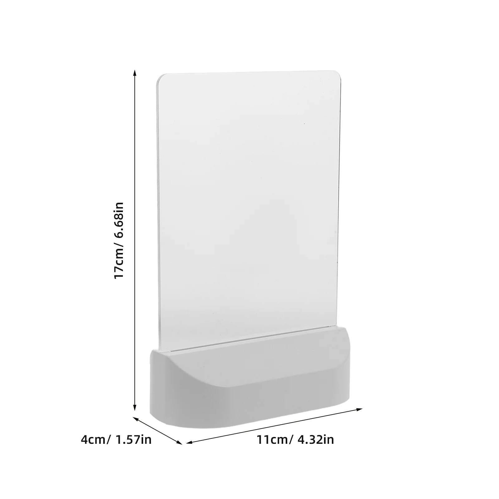 1 set 1 Set Light Up Acrylic Dry Erase Board Kids Drawing Rewritable Led Writing Board Night Lamp Diy Doodle Pad Glow Childrens