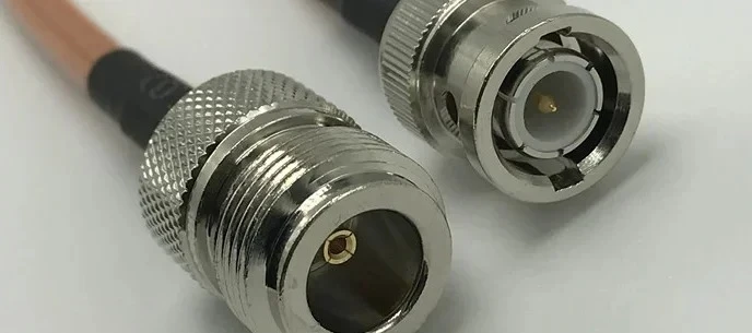 male to N female R connection line 6G RF adapter line RG142 dual screen shielded wire