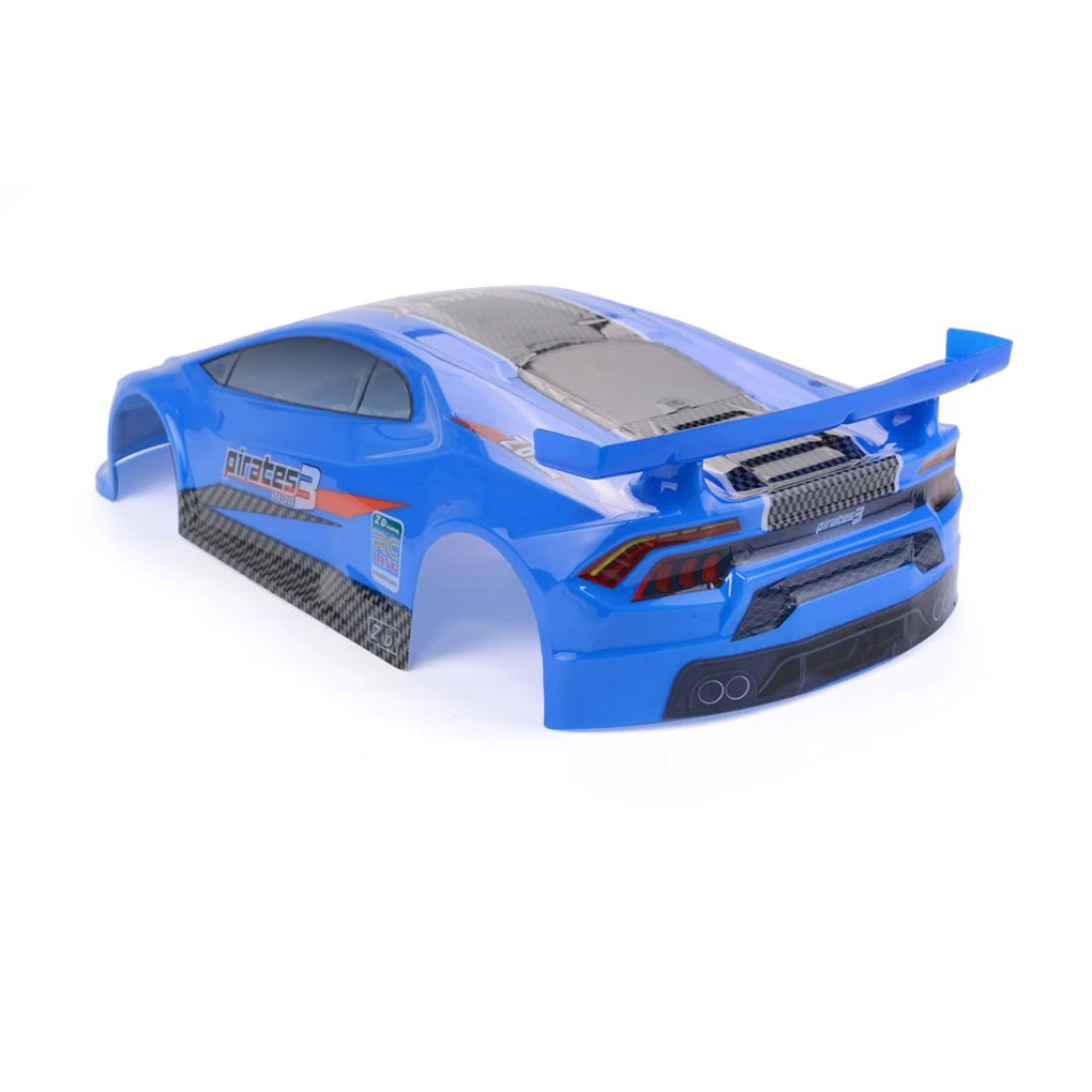 

Корпус радиоуправляемого автомобиля 1/10 ZD Racing 10426-V3 Кузов автомобиля для дрифта Плоский дорожный кузов автомобиля Аксессуар для кузова радиоуправляемого автомобиля Запасные детали для обновления
