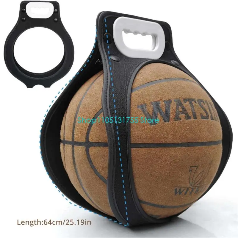 Organizadores bolas tipo pesado com fivelas liberação rápida, transportadores bolas esportivas para basquete e vôlei