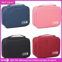 Digital Data Cable Storage Bag Portable Multi-Functional Electronic Accessories Storage Bag,Requisite