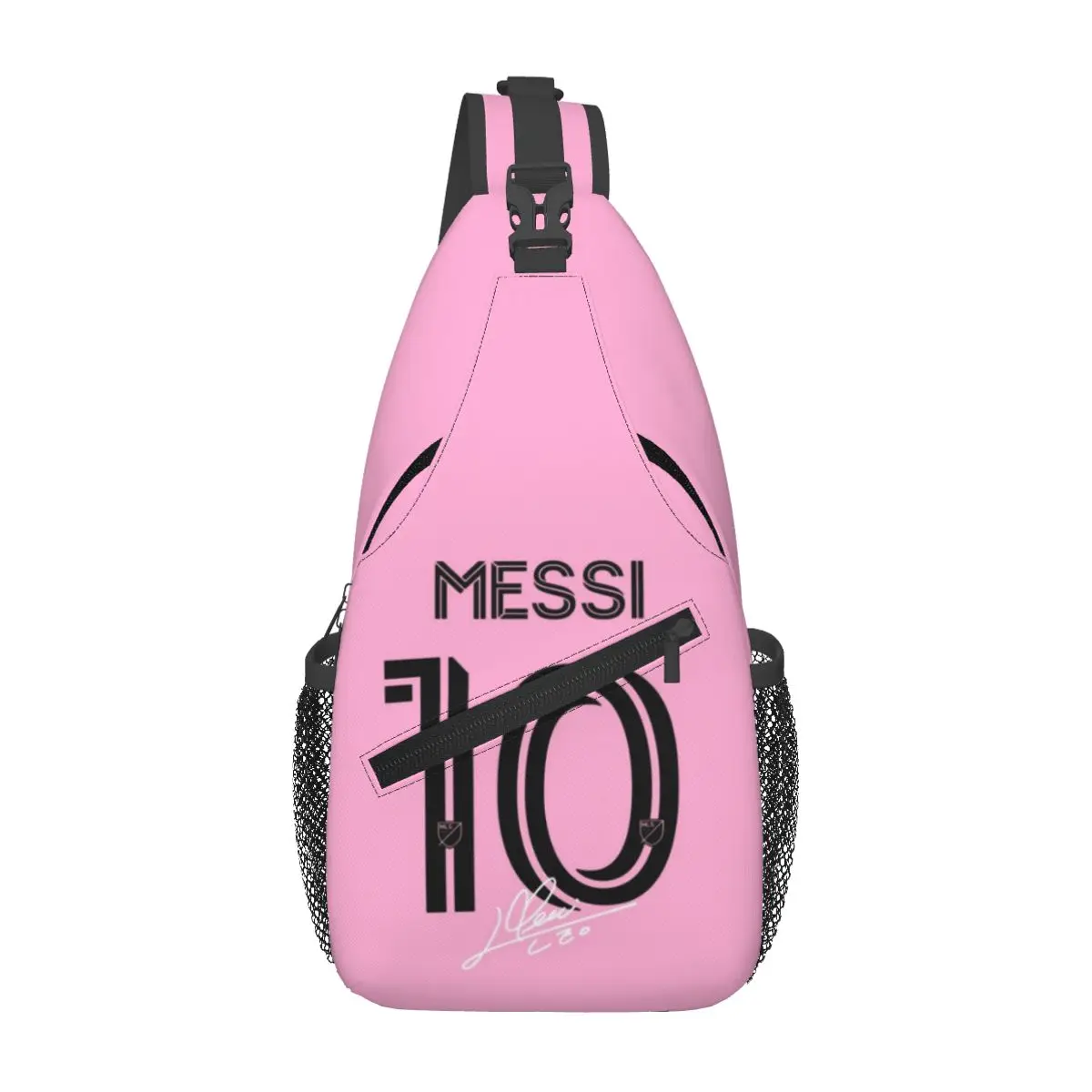 M-Messi No.10 Sling Chest Bags Crossbody Shoulder Backpack Outdoor Sports Daypacks Fashion Bag