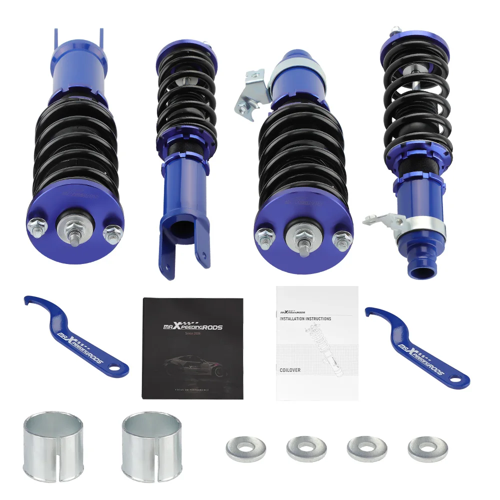 Adjust Coilovers Shock Absorber Suspension For Honda Civic 1992-1995 EJ EG EH  for EK 1996-2000 Coil Suspension Absorbers Blue