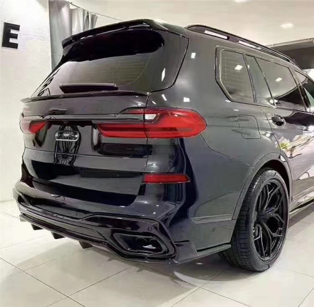 Body Kit front Rear lip Grill Mask assembly For BMW X7 G07 2019-21 upgrade side skirt tail wing rearview mirror frame