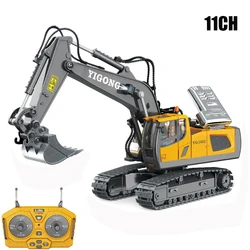 1:20 RC Car 2.4G telecomando per auto escavatore veicolo di ingegneria Crawler Truck Bulldozer giocattoli per ragazzi Kid Dumper regalo per bambini