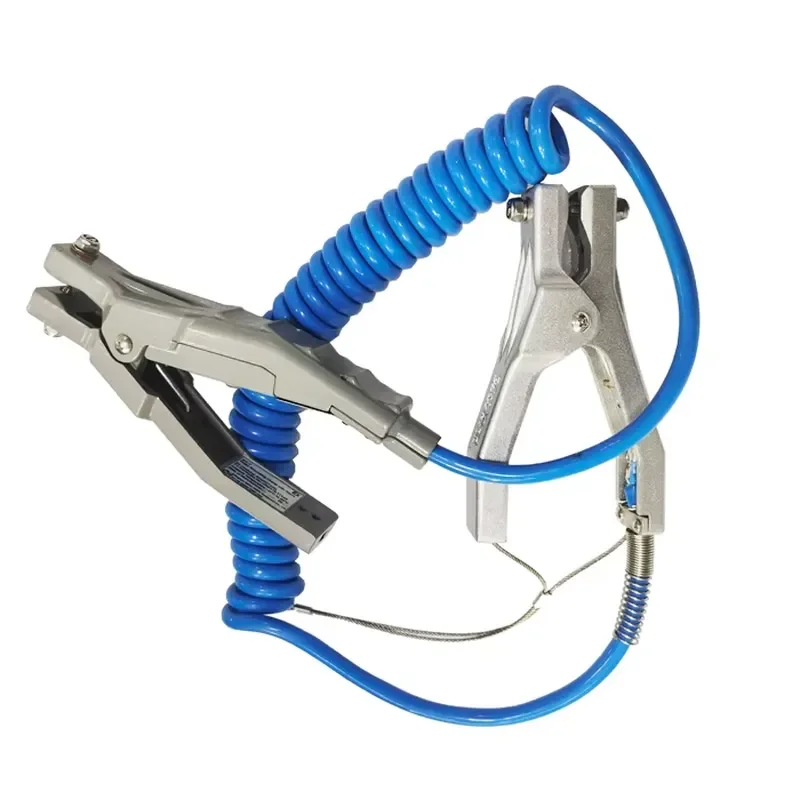 Static Grounding Clamp with Visible and Audible Alarm